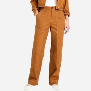 Women's Tan and Khaki Trousers